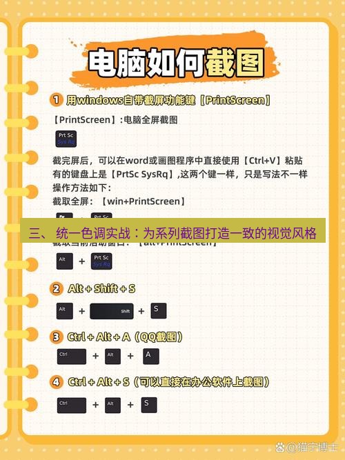 截图工具 三、 统一色调实战：为系列截图打造一致的视觉风格