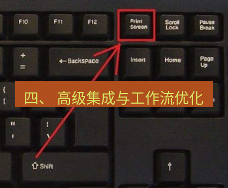 截图工具 四、 高级集成与工作流优化