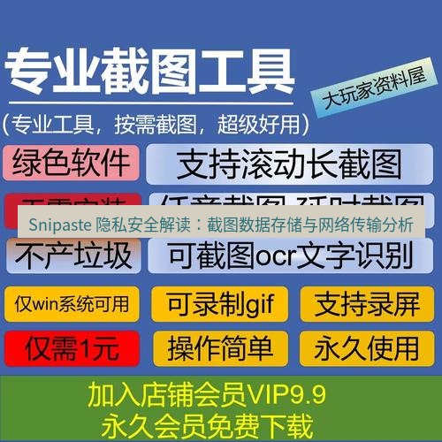 截图工具 Snipaste 隐私安全解读：截图数据存储与网络传输分析