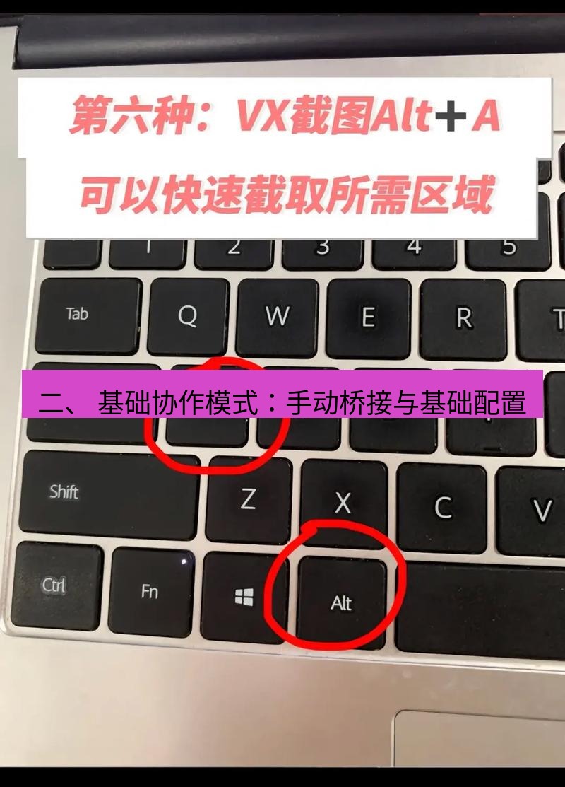 截图工具 二、 基础协作模式：手动桥接与基础配置