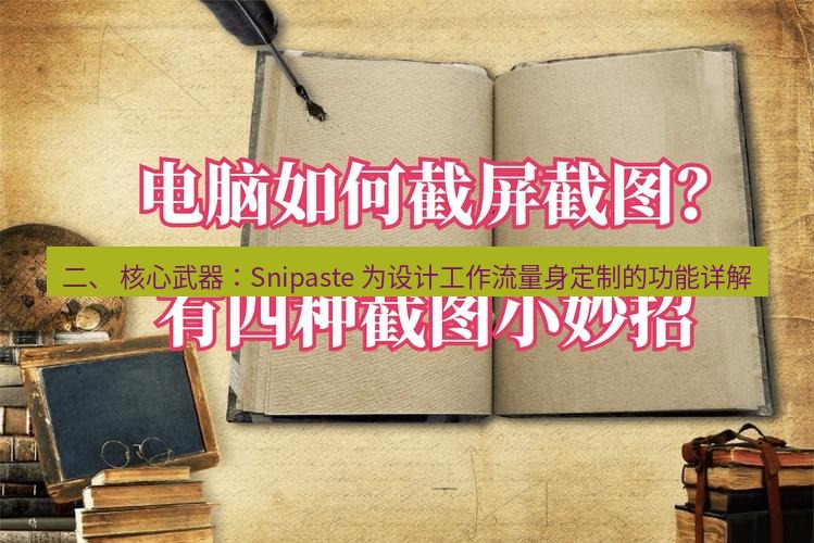截图工具 二、 核心武器：Snipaste 为设计工作流量身定制的功能详解
