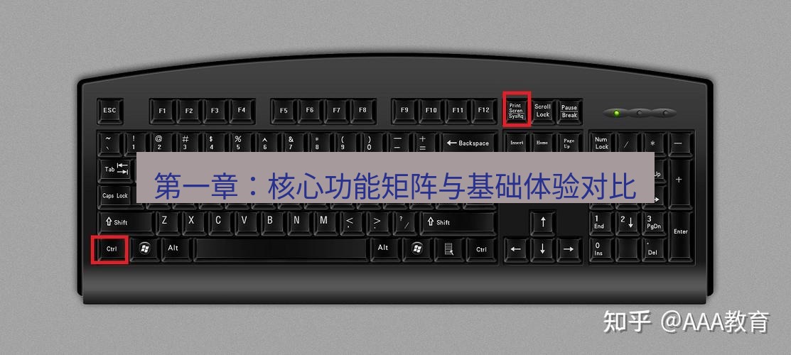 截图工具 第一章：核心功能矩阵与基础体验对比