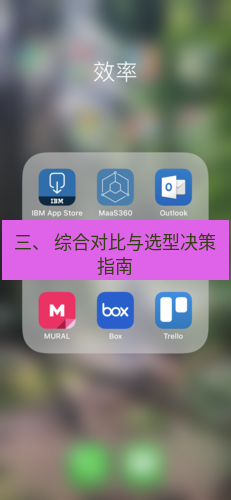 截图工具 三、 综合对比与选型决策指南