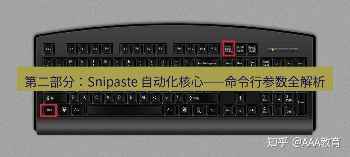 截图工具 第二部分：Snipaste 自动化核心——命令行参数全解析